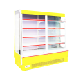 commercial refrigerator supermarket fruit display freezer chiller black fridge fridges and deep freezers